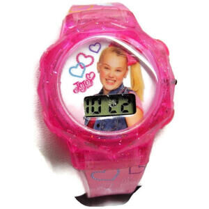 JoJo Accutime Nickelodeon Plastic Case Watch Digital Quartz JOJ40071DD  New Batt
